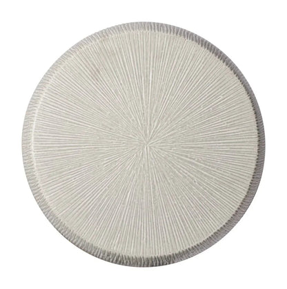 Sunburst Ceramic Glazed Patio Stool-Garden Stools-Seasonal Living-LOOMLAN