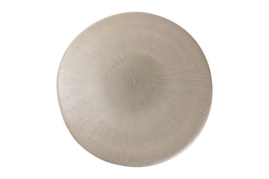 Sunburst Ceramic Patio Coffee Table-Outdoor Coffee Tables-Seasonal Living-LOOMLAN