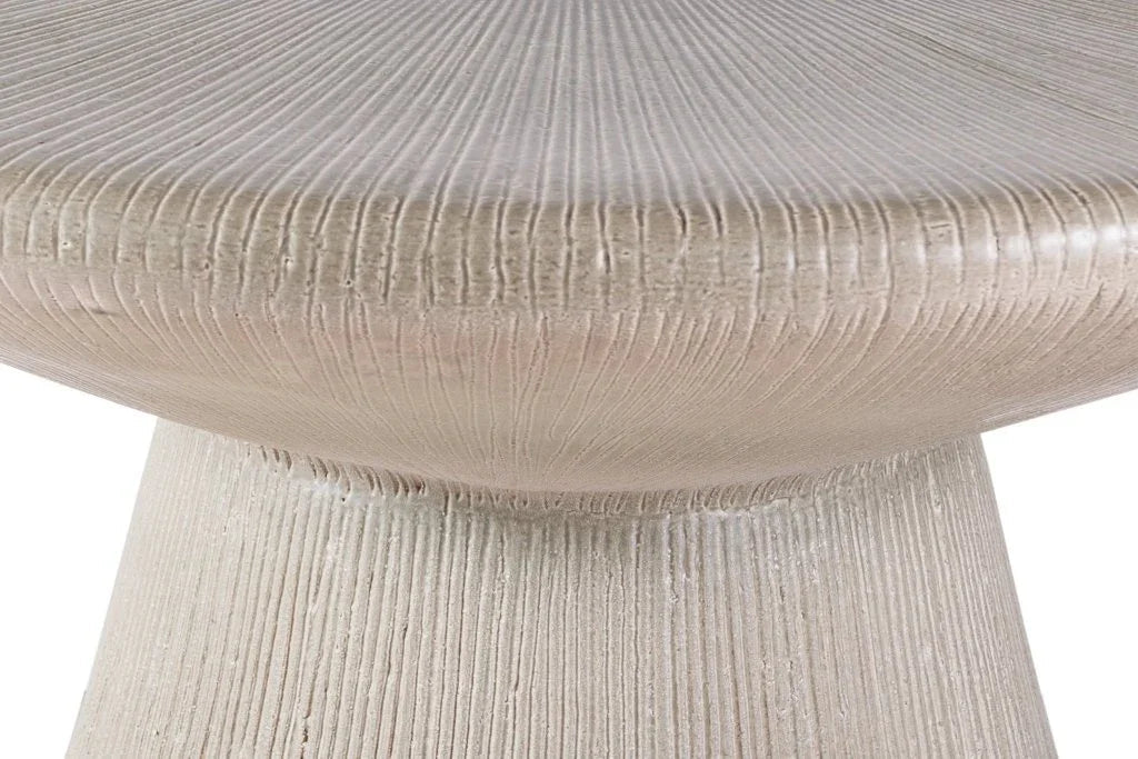 Sunburst Ceramic Patio Coffee Table-Outdoor Coffee Tables-Seasonal Living-LOOMLAN