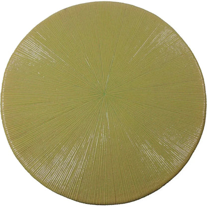 Sunburst Green Ceramic Outdoor Coffee Table-Outdoor Coffee Tables-Seasonal Living-LOOMLAN