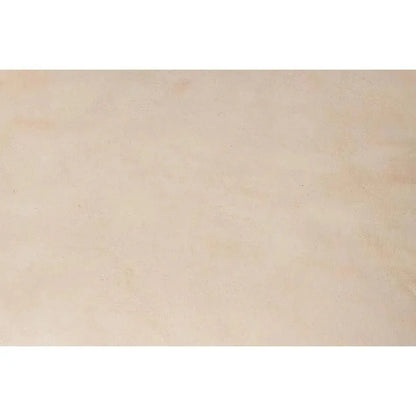 Sunday Afternoon Leather Beige Cube - LOOMLAN - Sarreid - Poufs and Stools