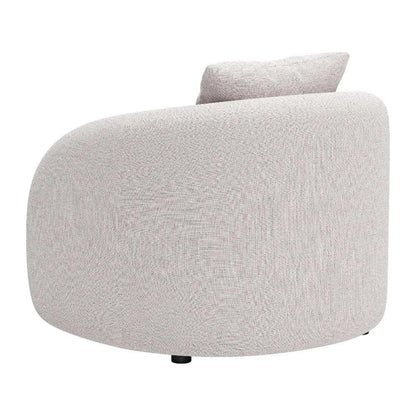 Sunny Isles Beige Armless Accent Chair-Outdoor Accent Chairs-Zuo Modern-LOOMLAN