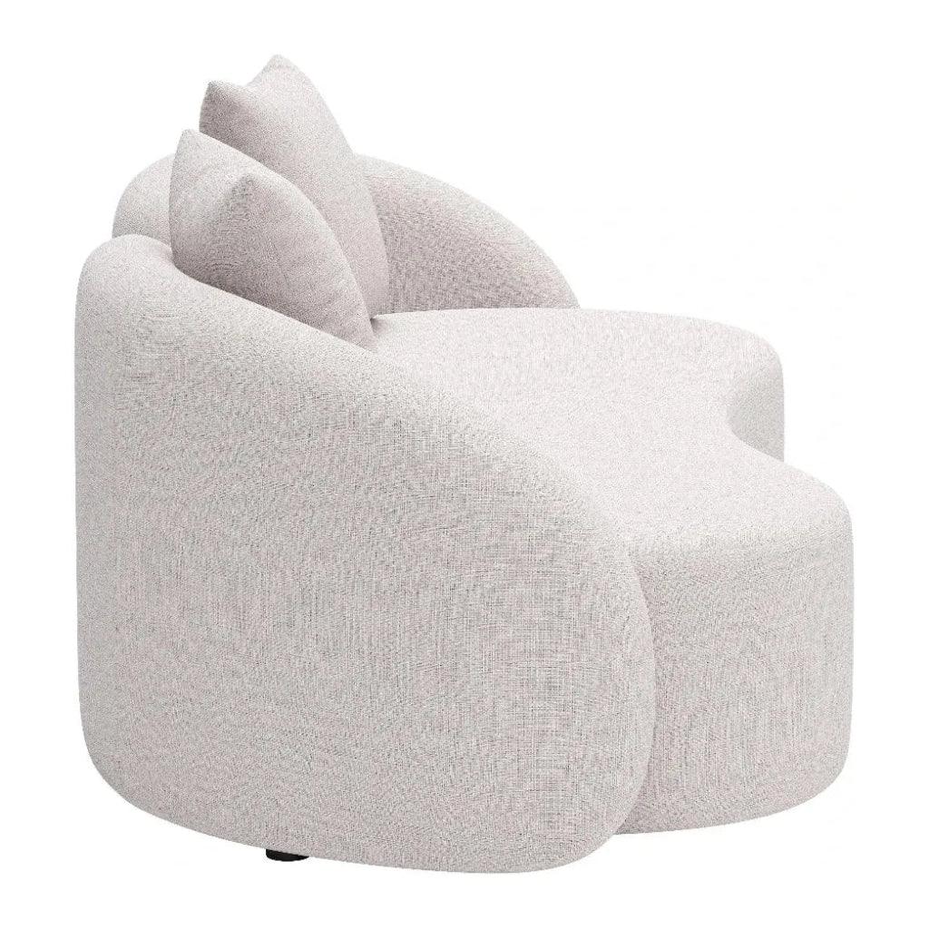 Sunny Isles Beige Loveseat - LOOMLAN - Zuo Modern - Outdoor Sofas & Loveseats