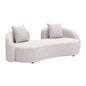 Sunny Isles Beige Loveseat - LOOMLAN - Zuo Modern - Outdoor Sofas & Loveseats