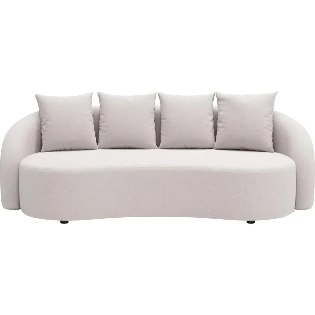 Sunny Isles Beige Sofa - LOOMLAN - Zuo Modern - Outdoor Sofas & Loveseats