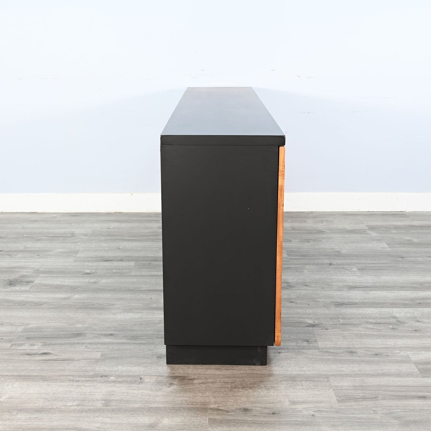 Sunset Dune Two Doors Black Media Cabinet