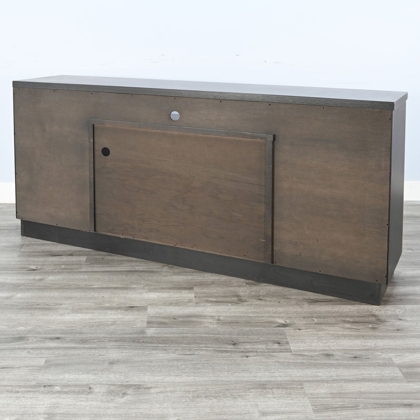 Sunset Dune Two Doors Black Media Cabinet
