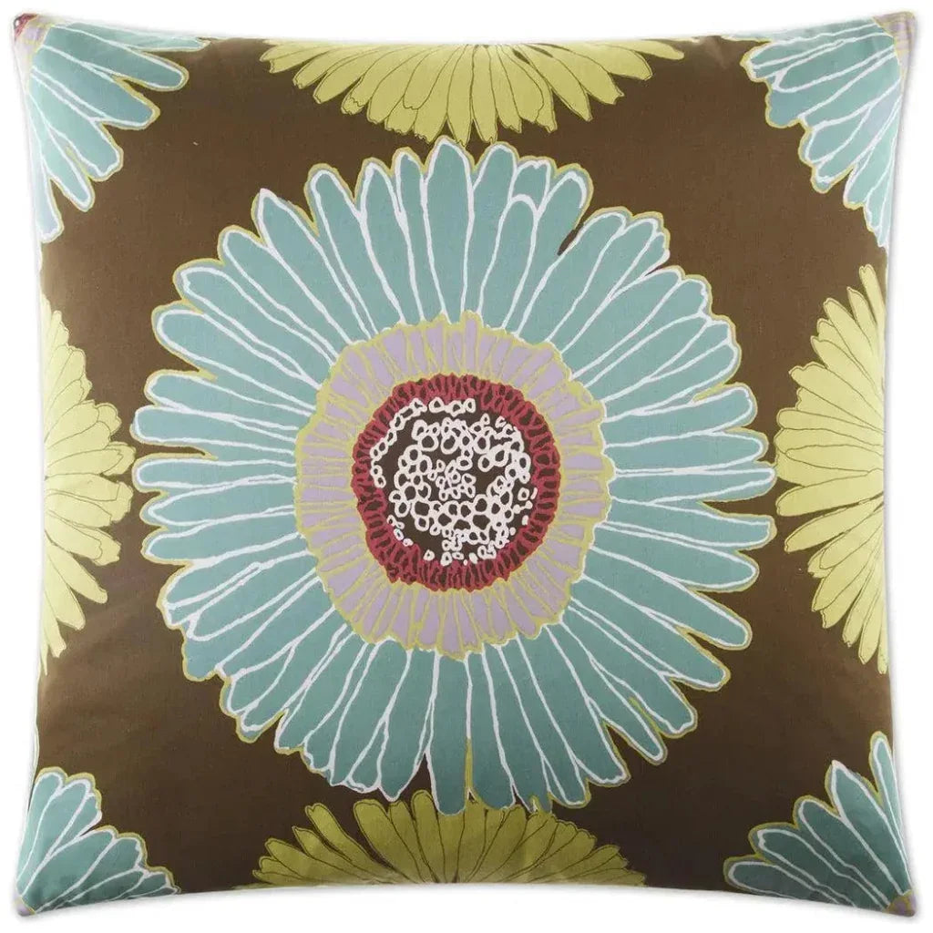 Sunshine Blue Throw Pillow With Insert - LOOMLAN - D.V. Kap - Throw Pillows