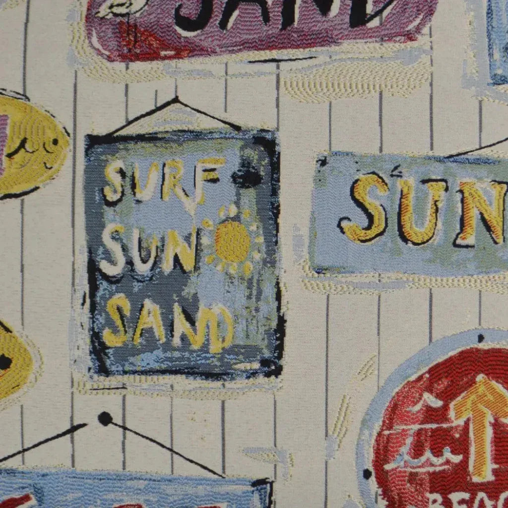 Sunshine Stamp Multi Color Throw Pillow Insert - LOOMLAN - D.V. Kap - Throw Pillows