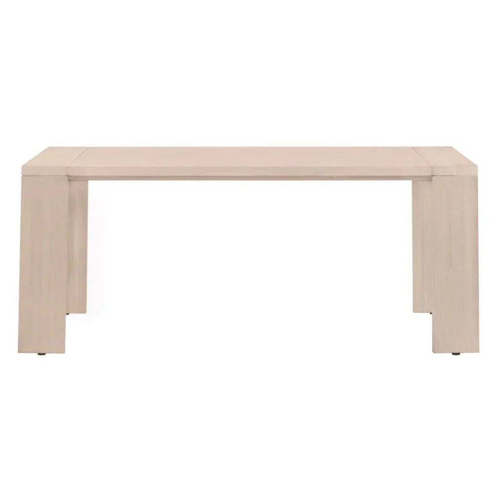 Sur Rectangular Outdoor Dining Table-Outdoor Dining Tables-Essentials For Living-Small-LOOMLAN