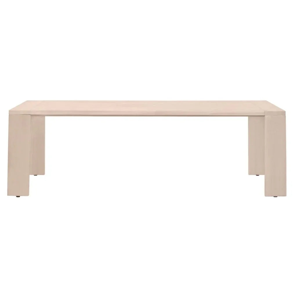 Sur Rectangular Outdoor Dining Table-Outdoor Dining Tables-Essentials For Living-Large-LOOMLAN
