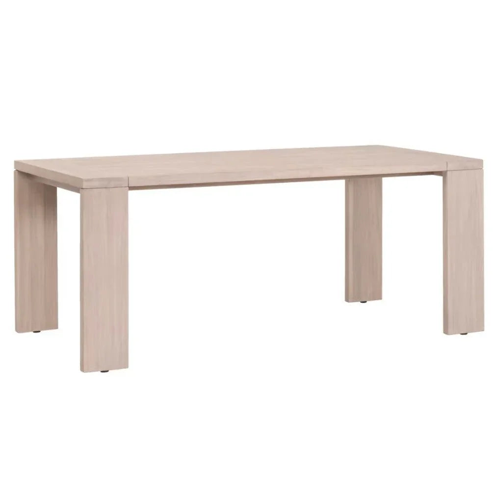 Sur Rectangular Outdoor Dining Table-Outdoor Dining Tables-Essentials For Living-LOOMLAN