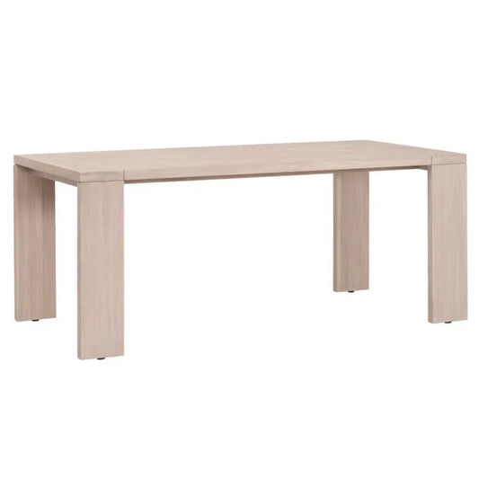 Sur Rectangular Outdoor Dining Table-Outdoor Dining Tables-Essentials For Living-LOOMLAN
