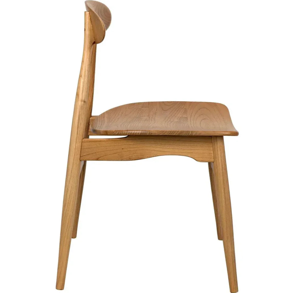 Surf Wooden Armless Dining Chair (Set Of 2)