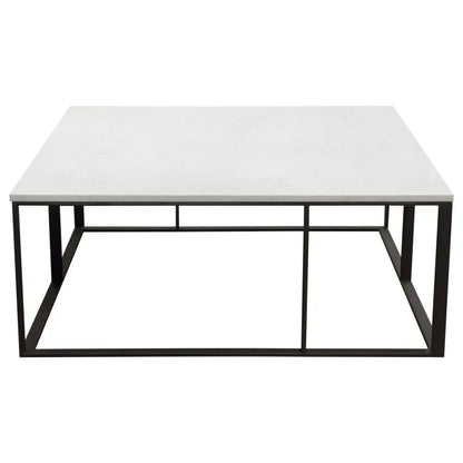 Surface Marble Top Square Cocktail Table - LOOMLAN - Diamond Sofa - Coffee Tables