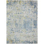 Suri Blue Washable Indoor-Outdoor Rug-Outdoor Rugs-LOOMLAN Rugs-2'6" x 3'10"-LOOMLAN