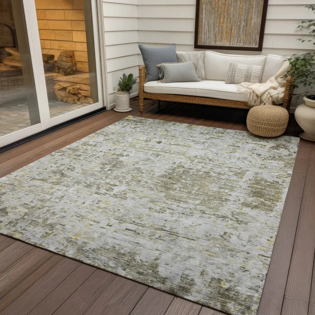 Suri Brown Washable Indoor-Outdoor Rug-Outdoor Rugs-LOOMLAN Rugs-LOOMLAN