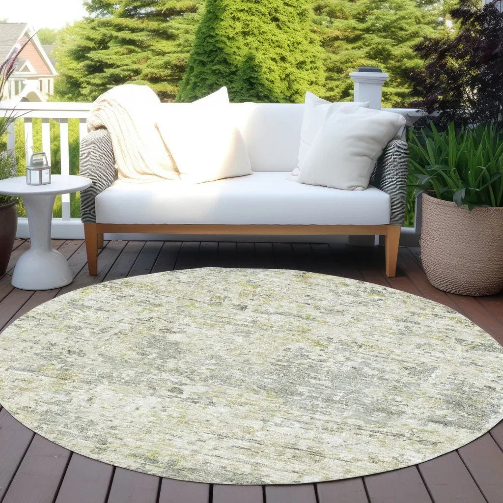 Suri Green Washable Indoor-Outdoor Rug-Outdoor Rugs-LOOMLAN Rugs-LOOMLAN