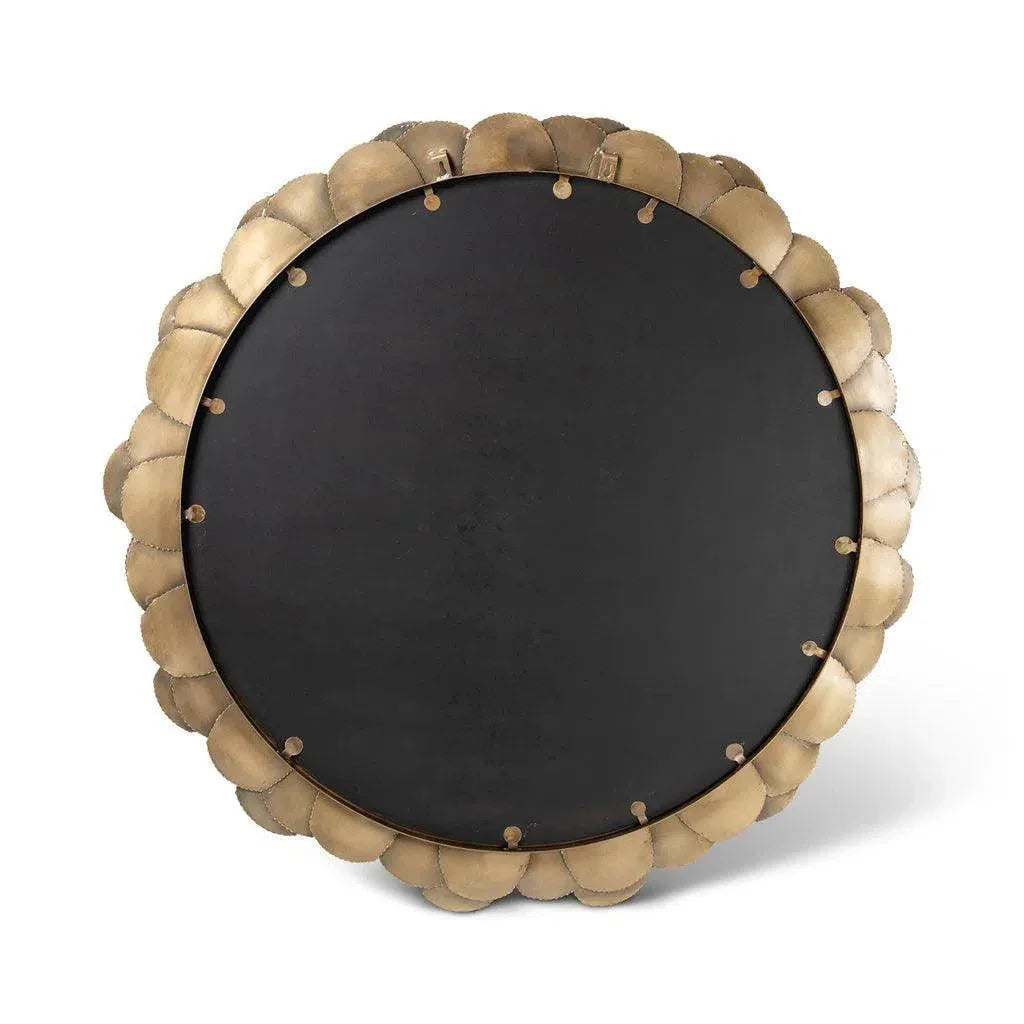 Suri Iron Round Mirror - LOOMLAN - Urbia - Wall Mirrors