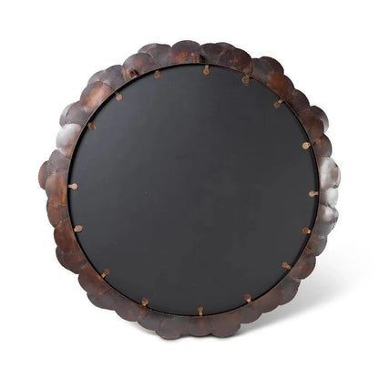 Suri Iron Round Mirror - LOOMLAN - Urbia - Wall Mirrors