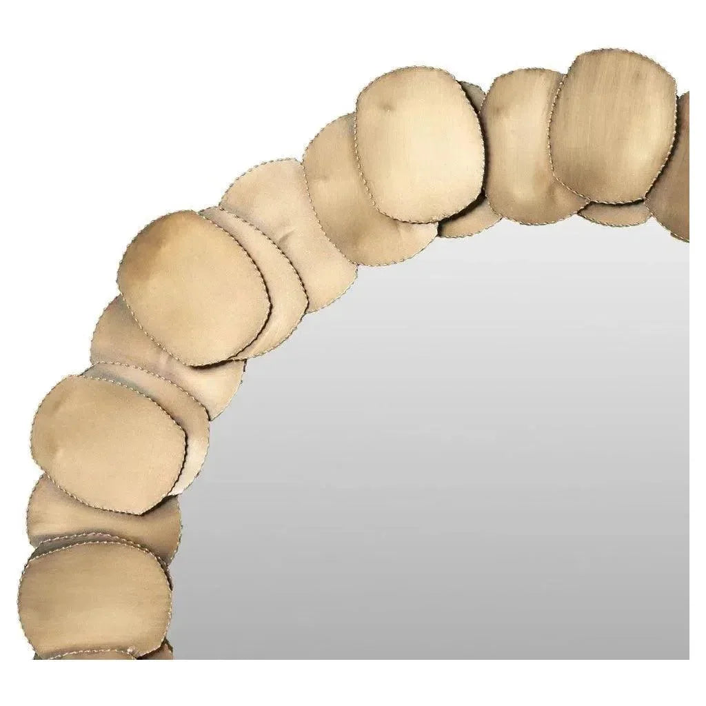 Suri Iron Round Mirror - LOOMLAN - Urbia - Wall Mirrors