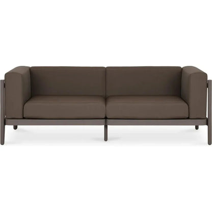 Suri Performance Fabric & Polypropylene Outdoor 2 - Seat Sofa - LOOMLAN - Moe's Home - Sofas & Loveseats