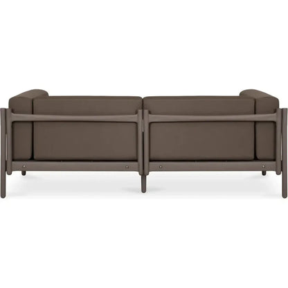 Suri Performance Fabric & Polypropylene Outdoor 2 - Seat Sofa - LOOMLAN - Moe's Home - Sofas & Loveseats