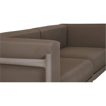 Suri Performance Fabric & Polypropylene Outdoor 2 - Seat Sofa - LOOMLAN - Moe's Home - Sofas & Loveseats