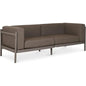 Suri Performance Fabric & Polypropylene Outdoor 2 - Seat Sofa - LOOMLAN - Moe's Home - Sofas & Loveseats