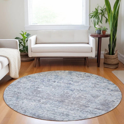 Suri Sky Washable Indoor-Outdoor Rug-Outdoor Rugs-LOOMLAN Rugs-LOOMLAN