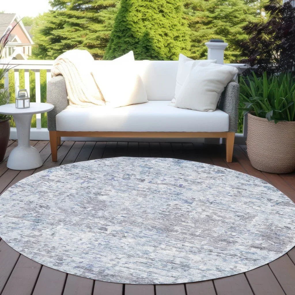 Suri Sky Washable Indoor-Outdoor Rug-Outdoor Rugs-LOOMLAN Rugs-LOOMLAN