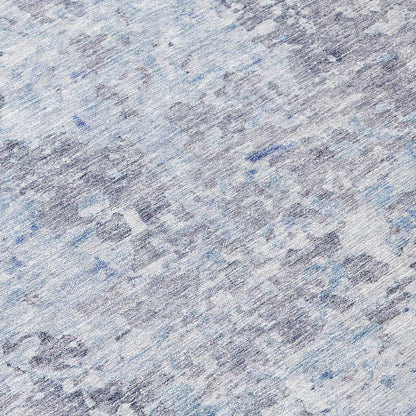 Suri Sky Washable Indoor-Outdoor Rug-Outdoor Rugs-LOOMLAN Rugs-LOOMLAN