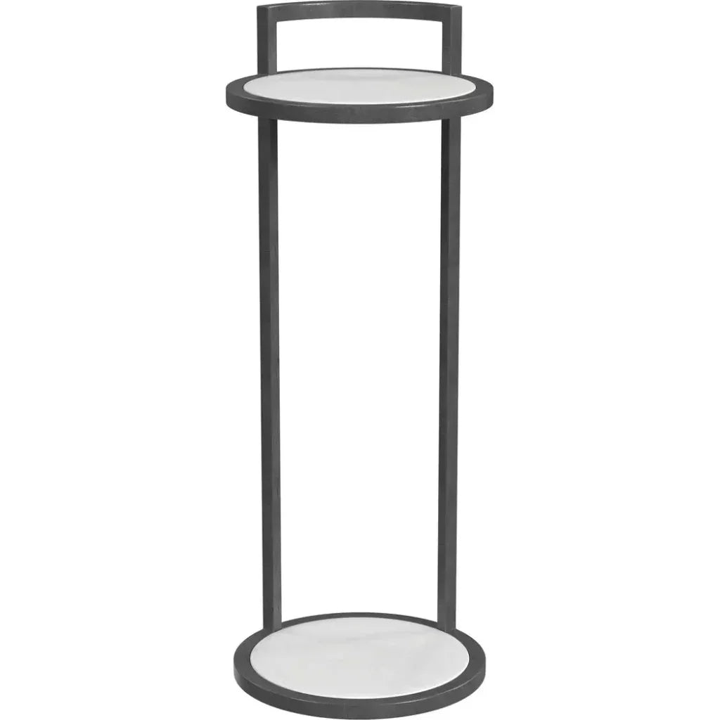 Surrey Metal Framed Round Scatter Table - LOOMLAN - Bassett Mirror - Side Tables