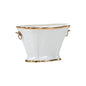 Susan Elegant Design White Planter - LOOMLAN - Chelsea House - Planters