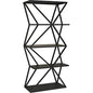 Sutro Shelf, Black Steel-Etageres-Noir-LOOMLAN
