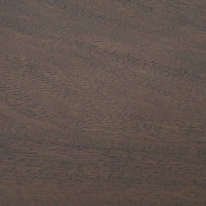 Suvan Wooden Brown Rectangular Dining Table-Dining Tables-Mercana-LOOMLAN