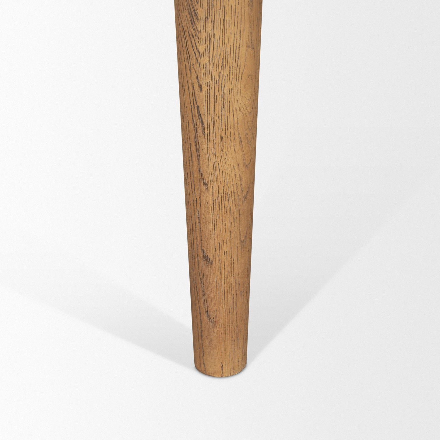 Suvan Wooden Brown Rectangular Dining Table-Dining Tables-Mercana-LOOMLAN