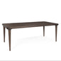 Suvan Wooden Brown Rectangular Dining Table-Dining Tables-Mercana-Large-Dark Brown-LOOMLAN