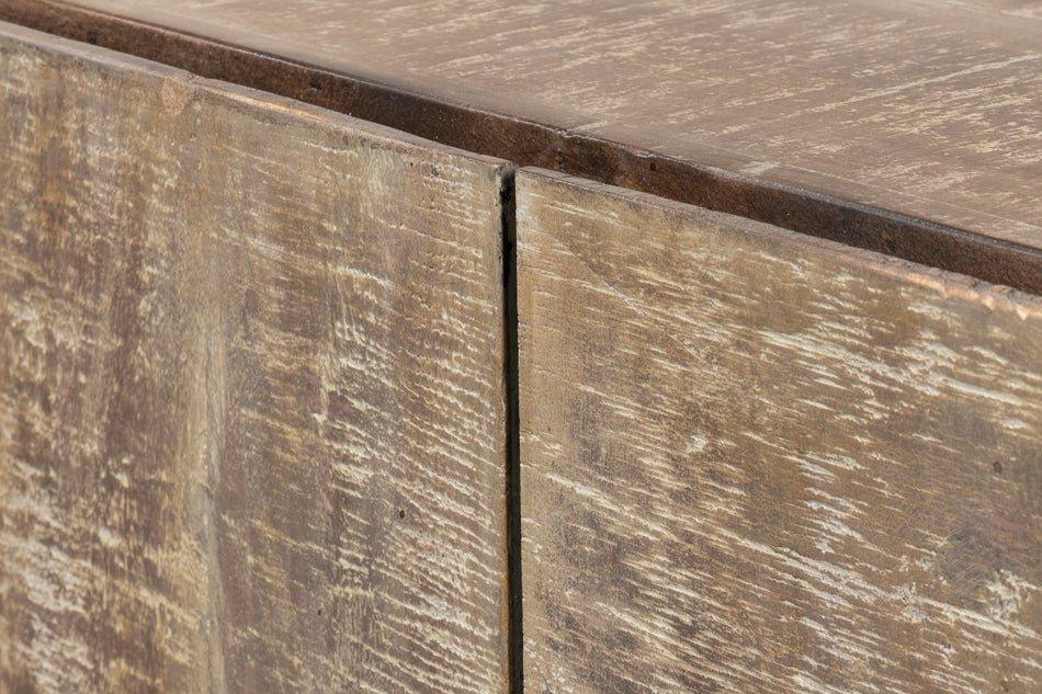 Suzette Four Door Wood Sideboard - LOOMLAN - Sarreid - Sideboards