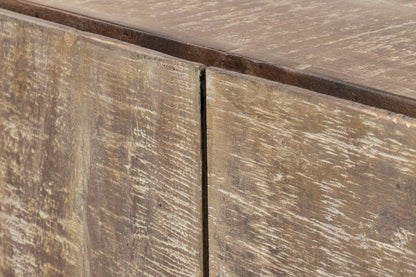 Suzette Four Door Wood Sideboard - LOOMLAN - Sarreid - Sideboards