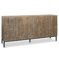 Suzette Four Door Wood Sideboard - LOOMLAN - Sarreid - Sideboards