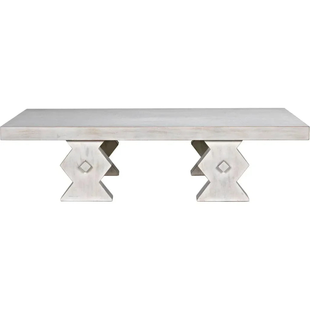 Suzu Rectangular Wooden Coffee Table