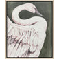 Swan Dance White Canvas Art