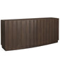 Swanson Wooden Brown Scalloped Sideboard