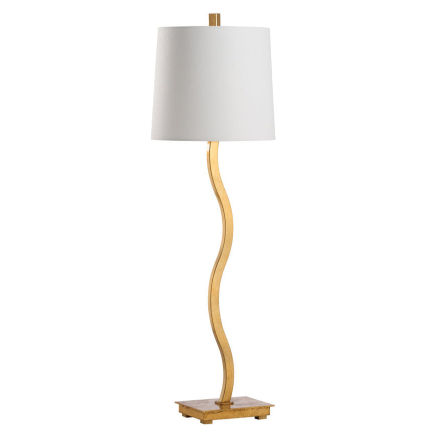 Sway Buffet Gold Leaf Table Lamp