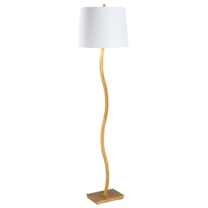 Sway Metal Floor Lamp-Floor Lamps-Chelsea House-Gold-LOOMLAN