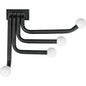 Sweeny Sconce, Black Metal - LOOMLAN - Noir - Wall Sconces