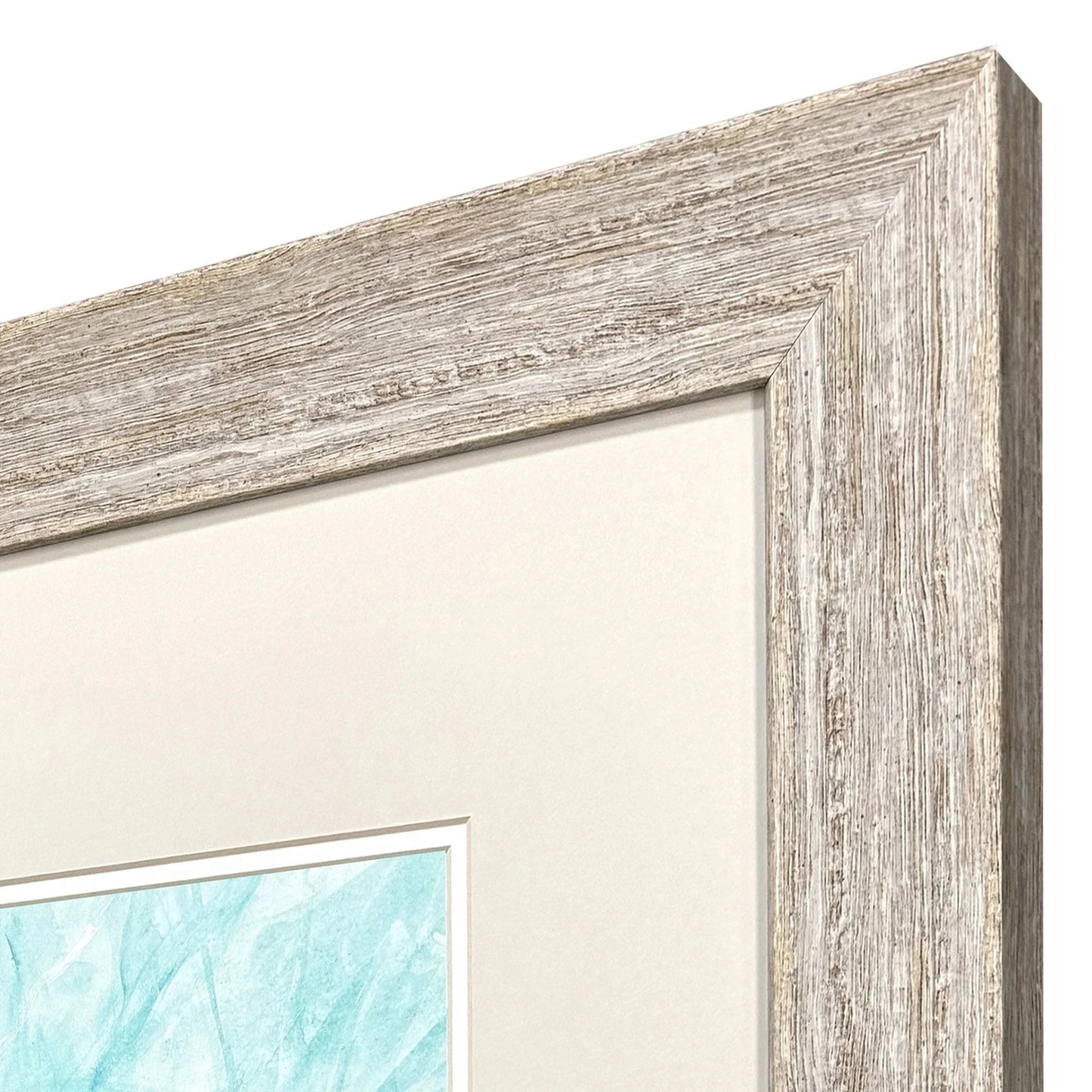 Swim Lesson Blue Framed Wall Art