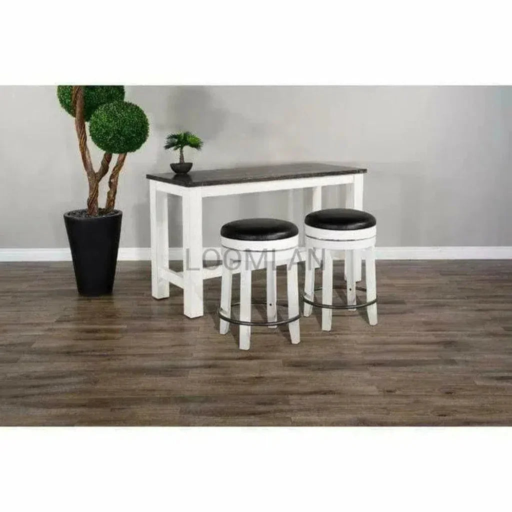 Swivel Backless Counter Height Chair - LOOMLAN - Sunny D - Counter Stools