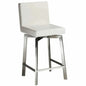 Swivel Counter Stool White Contemporary - LOOMLAN - Moe's Home - Counter Stools